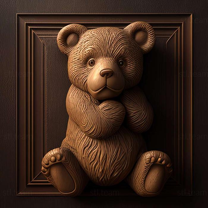 3D model teddy bear (STL)